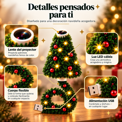 🎄 MerryGlow™ — Proyector Navideño
